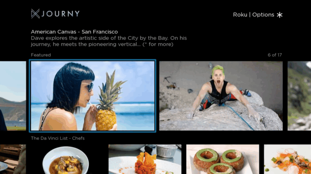 Roku picks Journy as its top free hidden gem channel