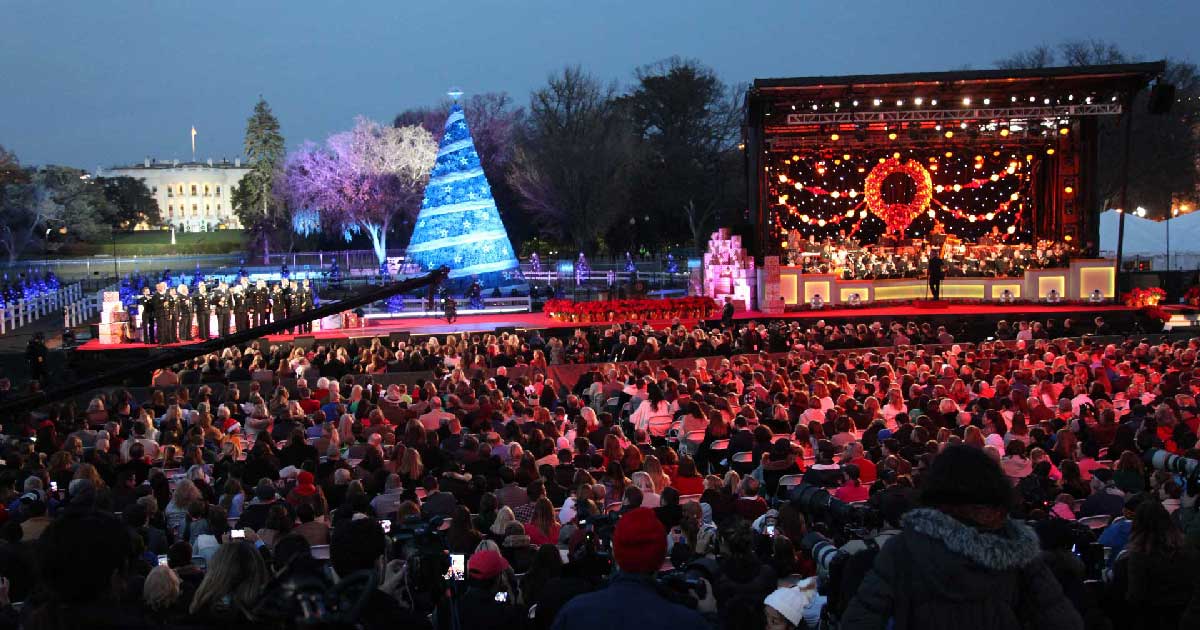 Watch The 2019 National Christmas Tree Lighting On Ovation And Reelz