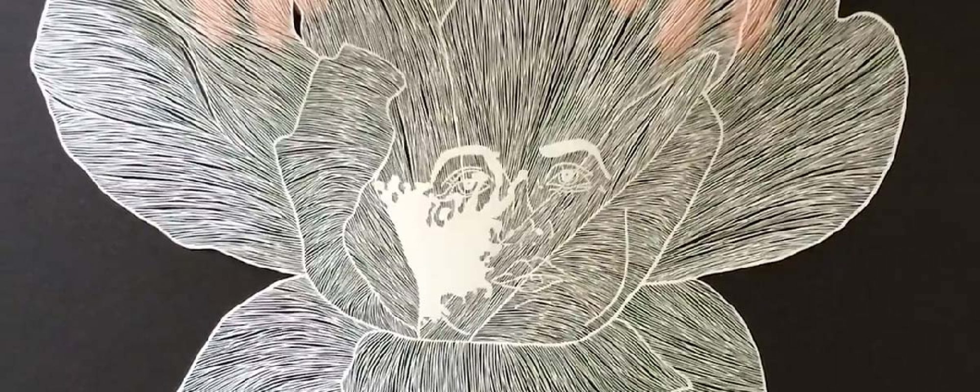 Maude White Makes Paper Cutting Masterpieces