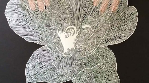 Maude White Makes Paper Cutting Masterpieces