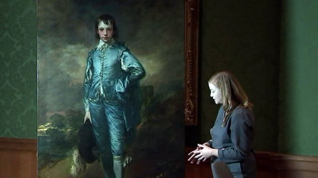 PROJECT BLUE BOY REVALS DOG, OTHER CONSERVATION FINDINGS BENEATH SURFACE OF ICONIC PAINTING