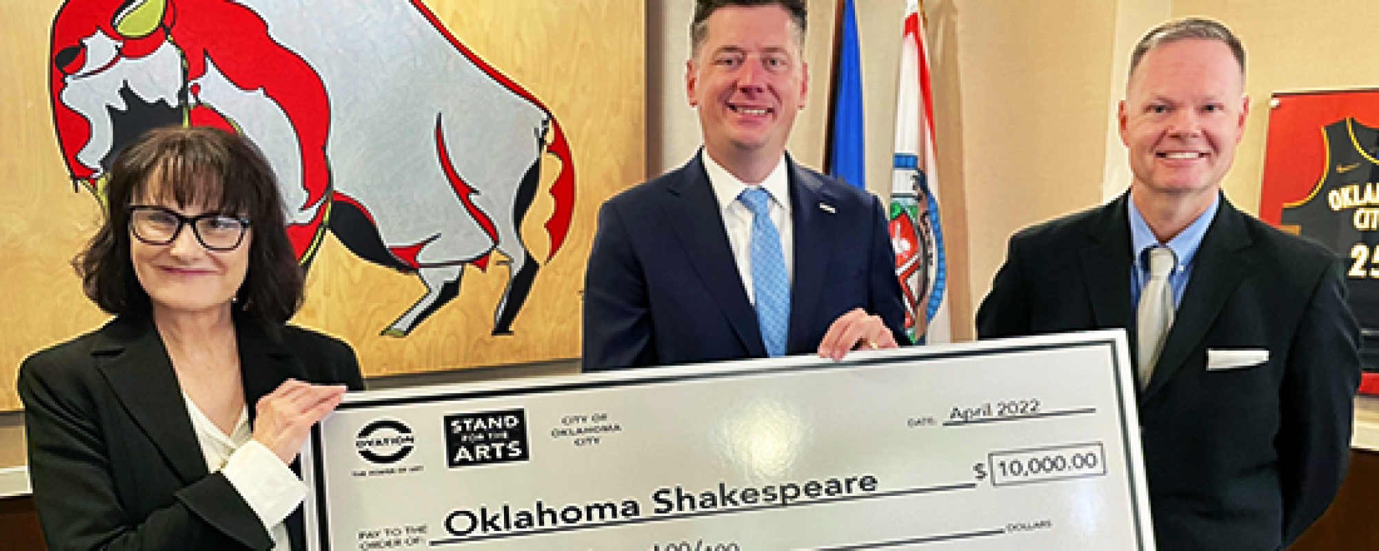 OKLAHOMA CITY RECOGNIZED BY OVATION TV FOR ITS STAND FOR THE ARTS INITIATIVE